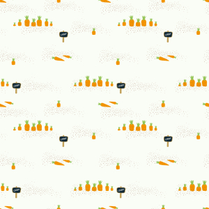 Bild-Nr: 9015238 Karotten Im Gartenbeet Erstellt von: patterndesigns-com