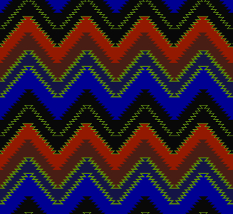 Bild-Nr: 9015349 Aztekische Zickzack Erstellt von: patterndesigns-com