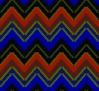 Bild-Nr: 9015349 Aztekische Zickzack Erstellt von: patterndesigns-com
