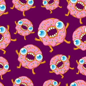 Bild-Nr: 9015420 Wilde Donuts Erstellt von: patterndesigns-com