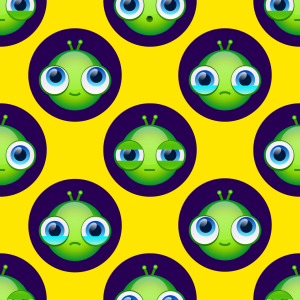 Bild-Nr: 9015460 Aliens Haben Auch Gefühle Erstellt von: patterndesigns-com