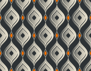 Bild-Nr: 9015477 Vintage veredelte Vorhänge Erstellt von: patterndesigns-com