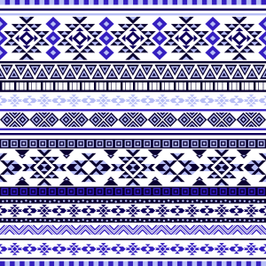 Bild-Nr: 9015506 Ethnische Bordüre Erstellt von: patterndesigns-com