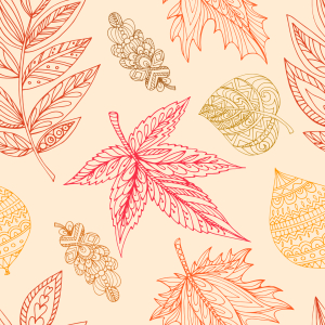 Bild-Nr: 9015507 Dekorative Herbstblätter Erstellt von: patterndesigns-com