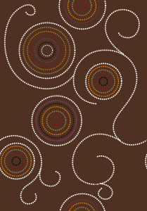 Bild-Nr: 9024648 Aborigines Kringel Erstellt von: patterndesigns-com