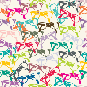 Bild-Nr: 9024668 Klarsicht Brille Erstellt von: patterndesigns-com