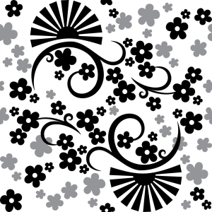 Bild-Nr: 9024689 Zauber Des Ostens Weiss Erstellt von: patterndesigns-com