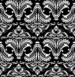 Bild-Nr: 9024980 Opulenz Schwarz Erstellt von: patterndesigns-com