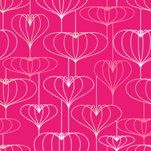 Bild-Nr: 9025219 Lampionherzen Pink Erstellt von: patterndesigns-com