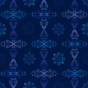 Bild-Nr: 9025323 Renaissance Kristall Blau Erstellt von: patterndesigns-com