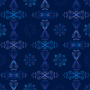 Bild-Nr: 9025323 Renaissance Kristall Blau Erstellt von: patterndesigns-com