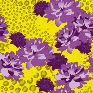 Bild-Nr: 9025407 Floral Leopard Erstellt von: patterndesigns-com