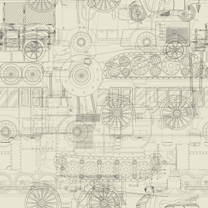 Bild-Nr: 9025470 Industrielle Revolution Erstellt von: patterndesigns-com