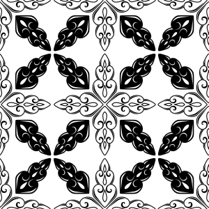 Bild-Nr: 9025533 Marokkanisch SW Erstellt von: patterndesigns-com
