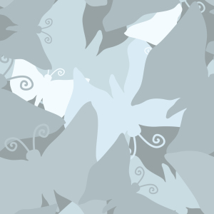 Bild-Nr: 9025784 Die Reise Der Blauen Schmetterlinge Erstellt von: patterndesigns-com