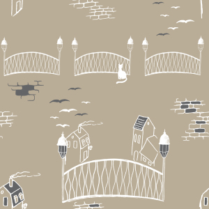 Bild-Nr: 9025798 Kätzchenbrücke In Paris Erstellt von: patterndesigns-com