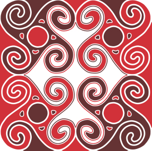 Bild-Nr: 9025813 Rotes Cucuteni Erstellt von: patterndesigns-com