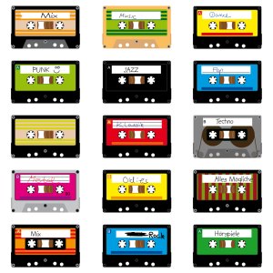 Bild-Nr: 9026072 Mixtapes Erstellt von: patterndesigns-com