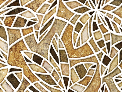 Bild-Nr: 9238456 Gold Leaf Mosaic Erstellt von: CASA-FINE-ARTS