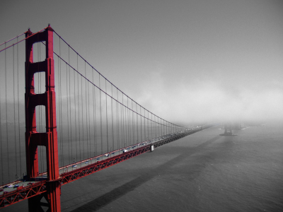 San Francisco with Golden Gate Bridge als