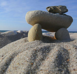 Bild-Nr: 9396292 Hünengrab am Strand und Meer Erstellt von: Eliqua