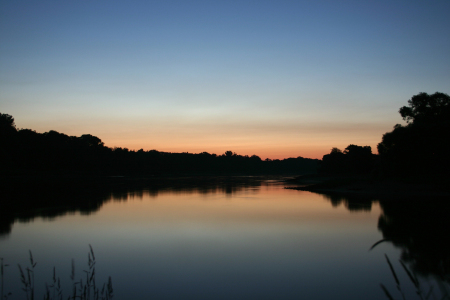 Bild-Nr: 9438234 Morgenrot an der Elbe Erstellt von: tdietrich