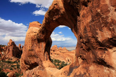 Bild-Nr: 9485596 Double O Arch - Arches Nationalpark Erstellt von: Marcel Schauer