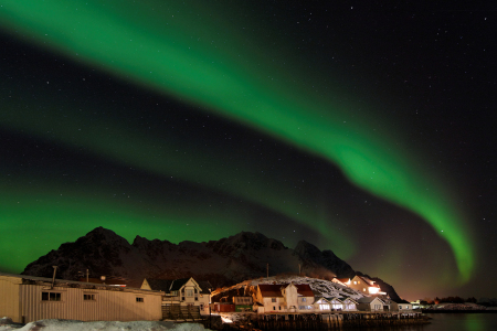 Bild-Nr: 9583146 Nordlicht Lofoten #2 Erstellt von: Detlef Lampe