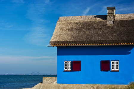 Bild-Nr: 9588612 Das blaue Haus am Meer Erstellt von: Armin Redöhl