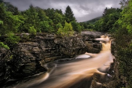 Bild-Nr: 9731790 Wildwater (Schottland, Invermoriston) Erstellt von: K-Hormann