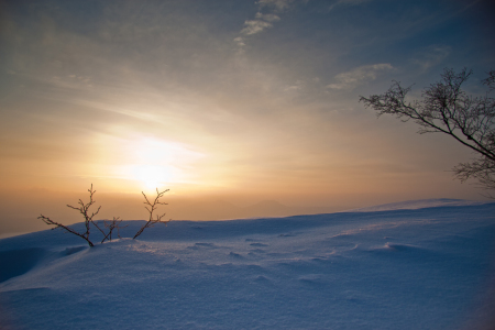 Bild-Nr: 9910668 Winterlandschaft bei Sonnenaufgang Erstellt von: Pixatom