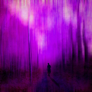 Bild-Nr: 10040013 Zeit zum Besinnen (Texturversion/violett) Erstellt von: yammay