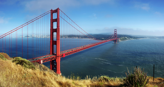 Bild-Nr: 10093892 Golden Gate Panorama Erstellt von: Miho Birimisa