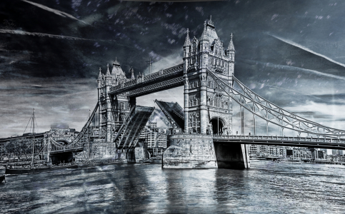 Bild-Nr: 10099526 Tower Bridge  Erstellt von: Galerie-Fotoeffekt
