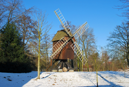 Bild-Nr: 10166667 Windmühle im Winter Erstellt von: bessi