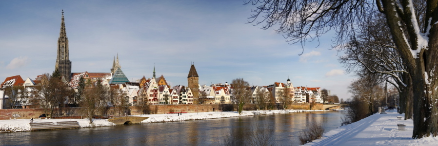 Bild-Nr: 10180311 Ulm im Winter Erstellt von: fotoping