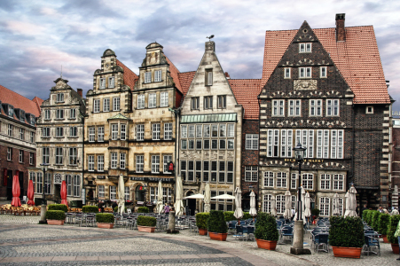 Bild-Nr: 10203529 Bremen Am Markt Erstellt von: Vereinigung-Emotional-Expressionisten
