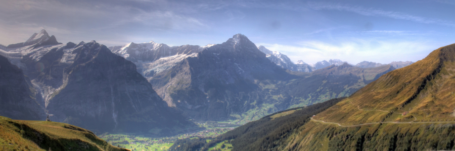 Bild-Nr: 10224225 Eiger Nordwand Panorama Erstellt von: Gerhard Albicker