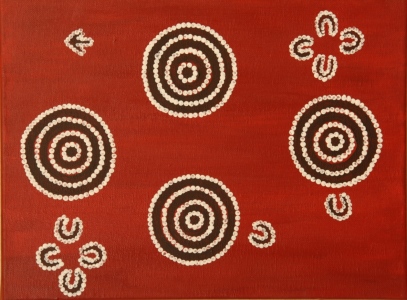 Bild-Nr: 10241587 Aboriginal Art I Erstellt von: Petra Koob
