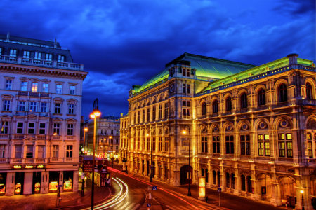 Bild-Nr: 10255807 Wien Innenstadt bei Nacht Erstellt von: Thomas Bonfert