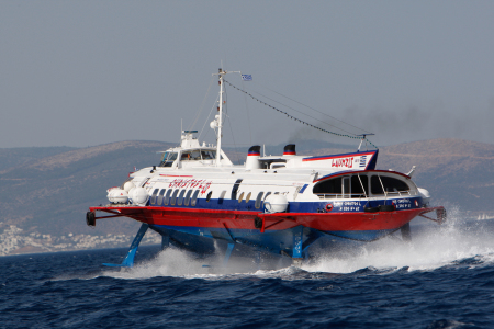 Bild-Nr: 10260531 Tragflächenboot im Mittelmeer Erstellt von: Horsepictures24