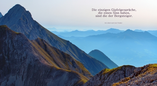 Bild-Nr: 10277663 TIROL - KARWENDEL - Gipfelgespräche  Erstellt von: wompus