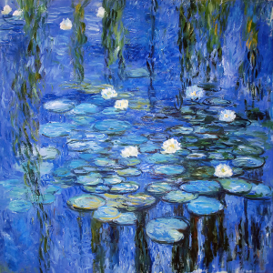 Bild-Nr: 10301949 waterlilies a la Monet Erstellt von: Vereinigung-Emotional-Expressionisten