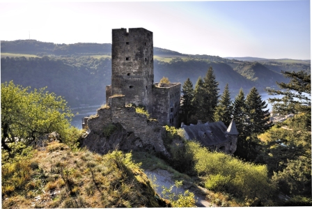 Bild-Nr: 10317473 Burg Gutenfels - Ostseite 4 Erstellt von: Erhard Hess