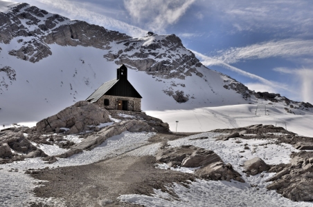 Bild-Nr: 10345641 Kapelle auf Zugspitze 84 Erstellt von: Erhard Hess