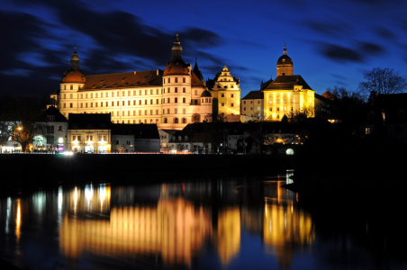 Bild-Nr: 10349913 Neuburger Schloss bei Nacht Erstellt von: Marcel Wenk