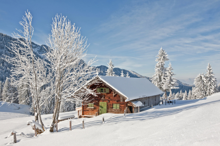 Bild-Nr: 10368247 Almhütte im Winter Erstellt von: EderHans