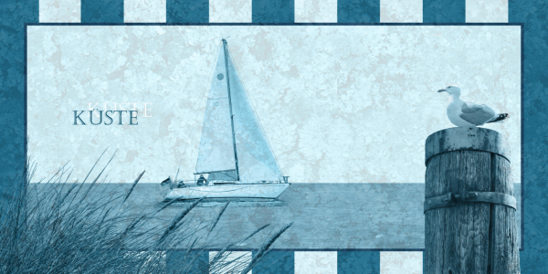 Bild-Nr: 10368629 Serie Maritim blau Küste Erstellt von: Mausopardia