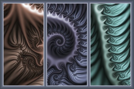 Bild-Nr: 10374867 Triptychon (Farbvariante) Erstellt von: gabiw-art