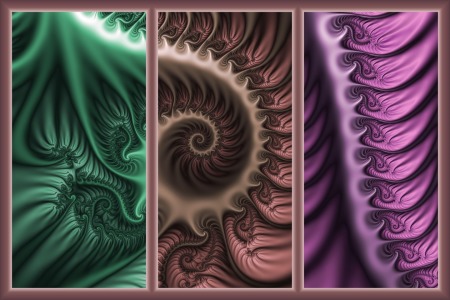 Bild-Nr: 10374869 Triptychon (Farbvariante) Erstellt von: gabiw-art